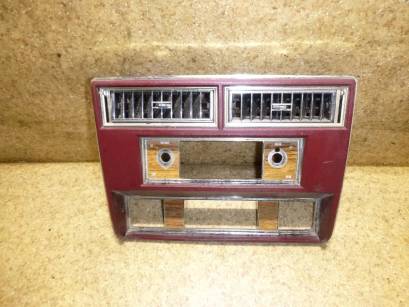 panel ramka radia nawiew  Cadillac DeVille  1977-1984